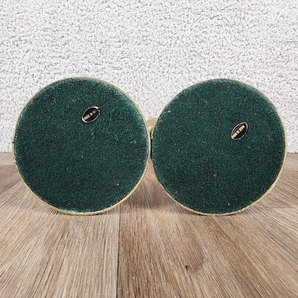 Vintage Brass Candlestick Holders Set of 2 Made in Japan Home Decor Table Mantle - Picture 4 of 7
